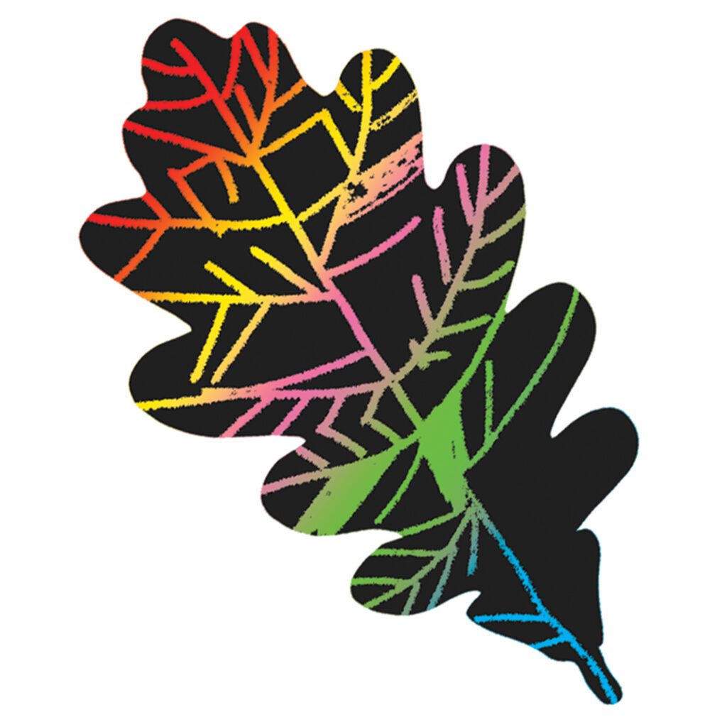 Scratch Art: Forest Leaves - House of Marbles