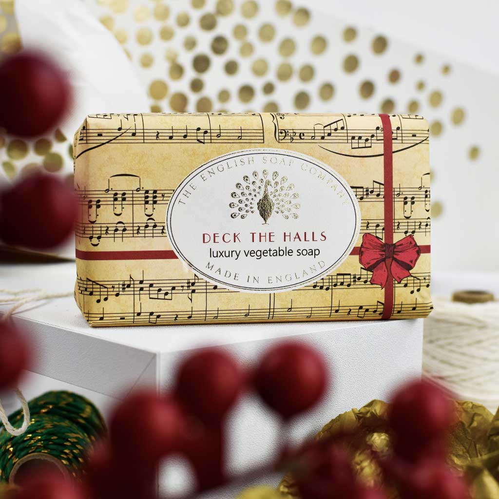Deck The Halls Christmas Soap