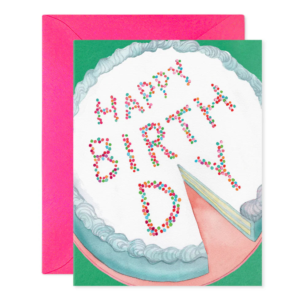 Happy Birthday Greeting Card - E. Frances