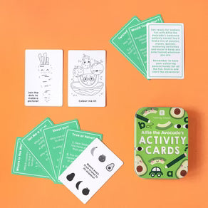 Alfie the Avocado's Activity Cards - Fun in a Tin