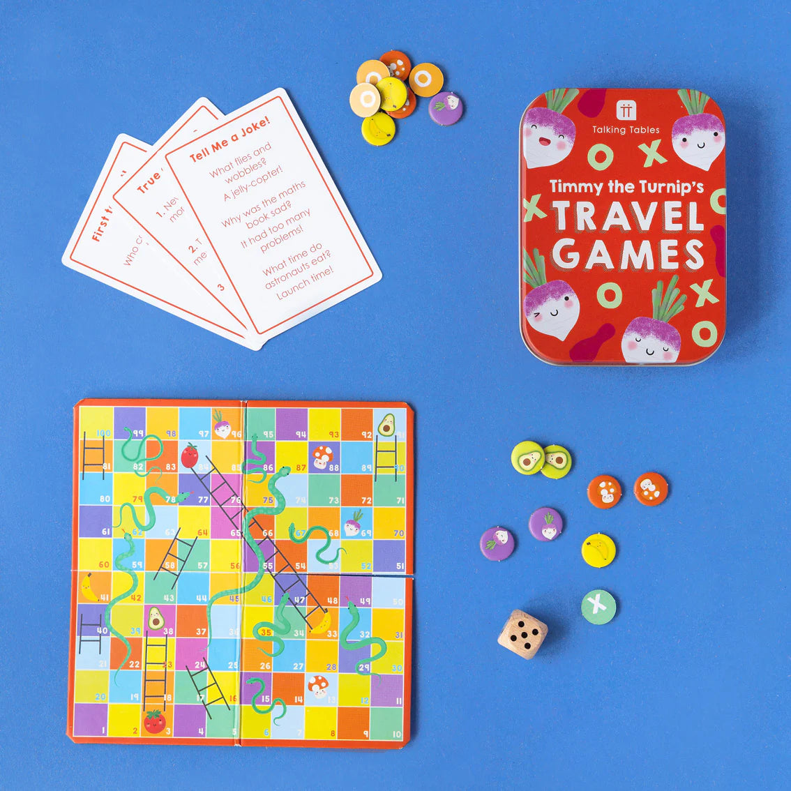 Timmy the Turnip's Travel Games - Fun in a Tin