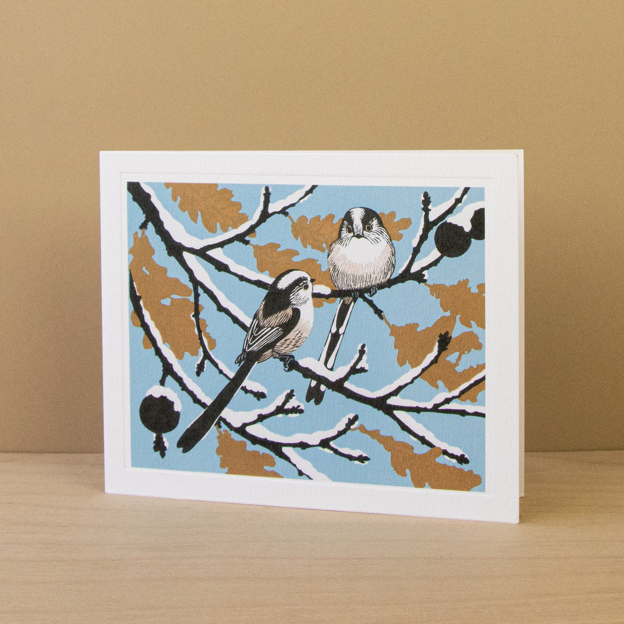 Winter Longtail Greeting Card - Robert Gillmor