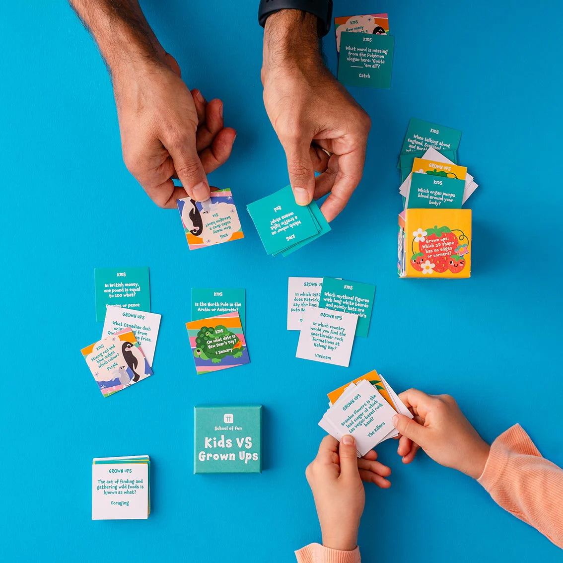 School of Fun: Kids vs. Grown Ups Game