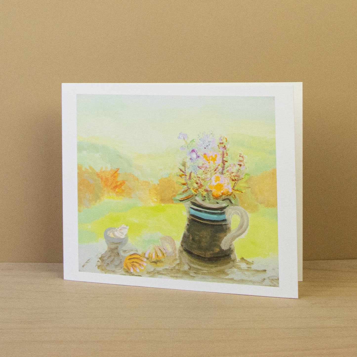 Evening at Boothby Greeting Card - Winifred Nicholson