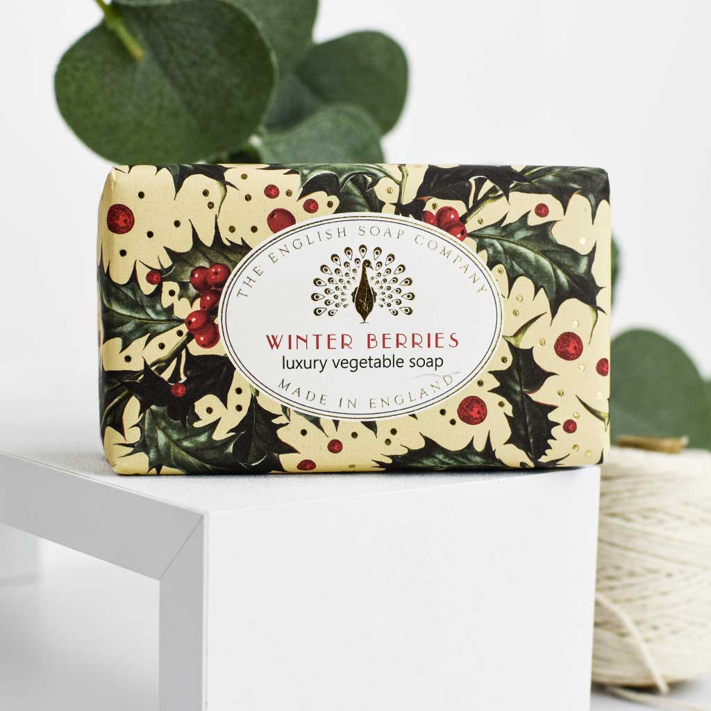 Winter Berries Christmas Soap