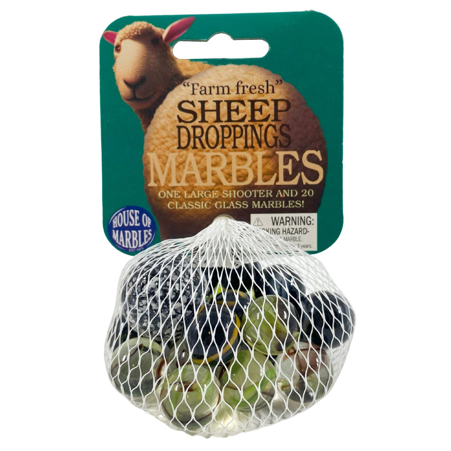 'Sheep Droppings' Marbles