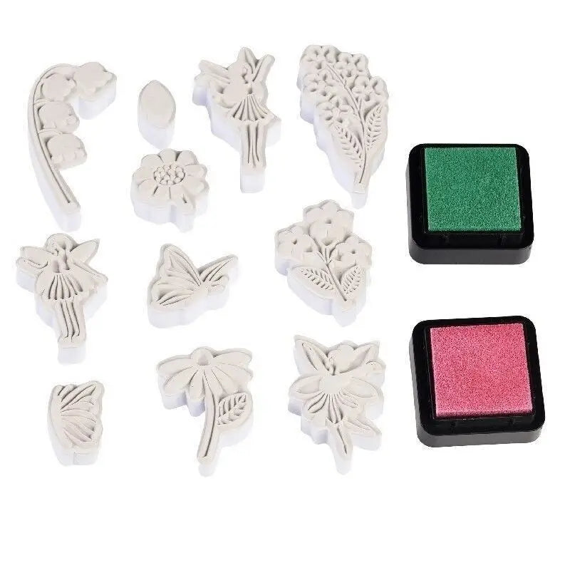 Fairies in the Garden: Set of Mini Stamps