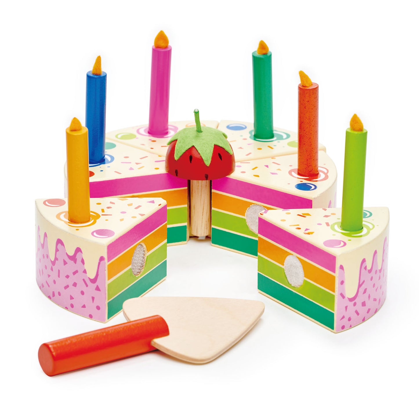 Rainbow Birthday Cake Toy