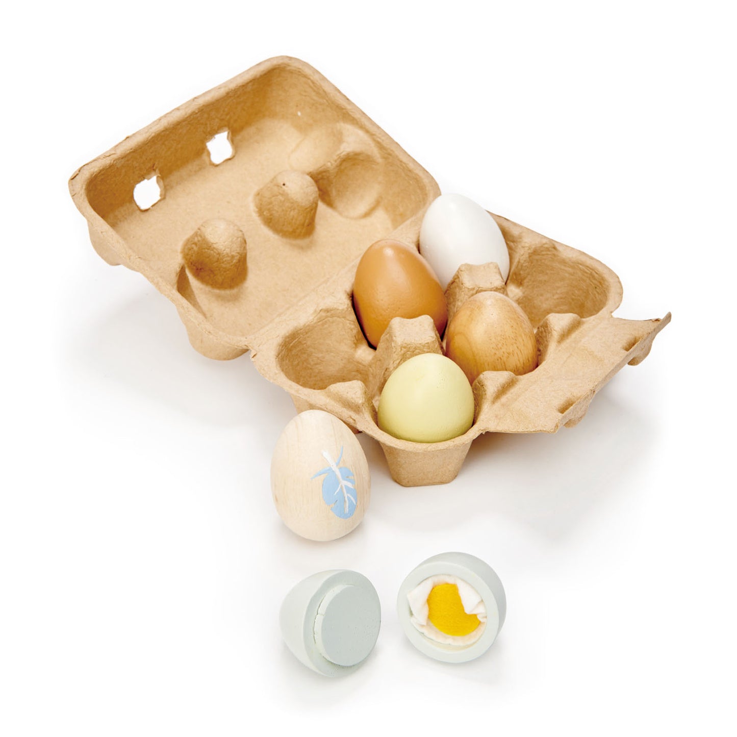Wooden Eggs Toy