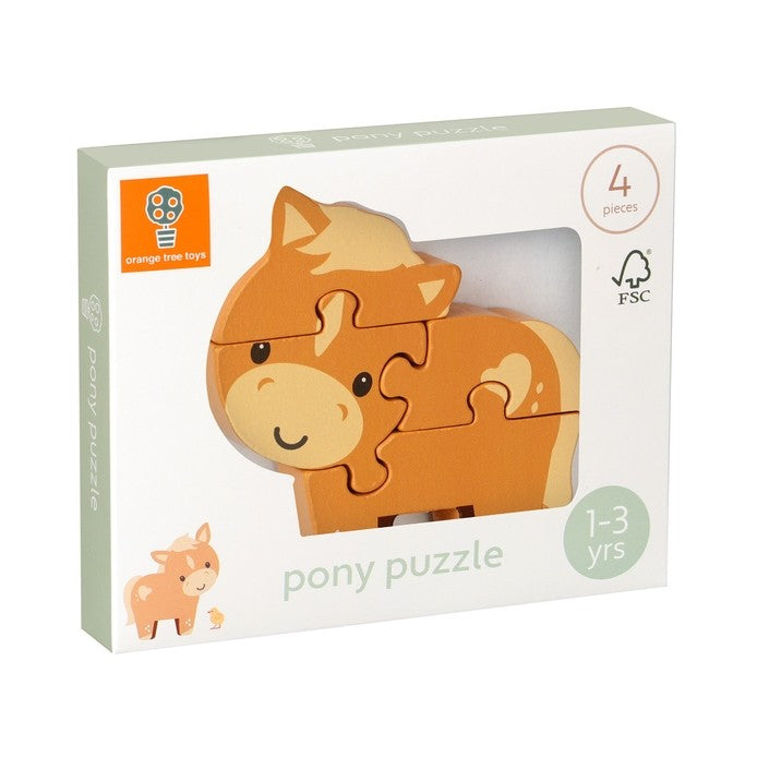 Wooden Pony Puzzle