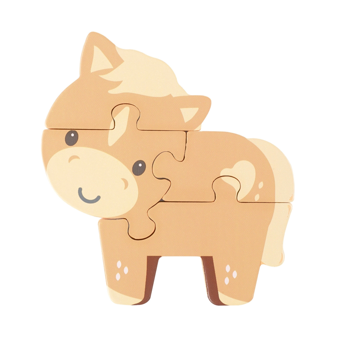 Wooden Pony Puzzle