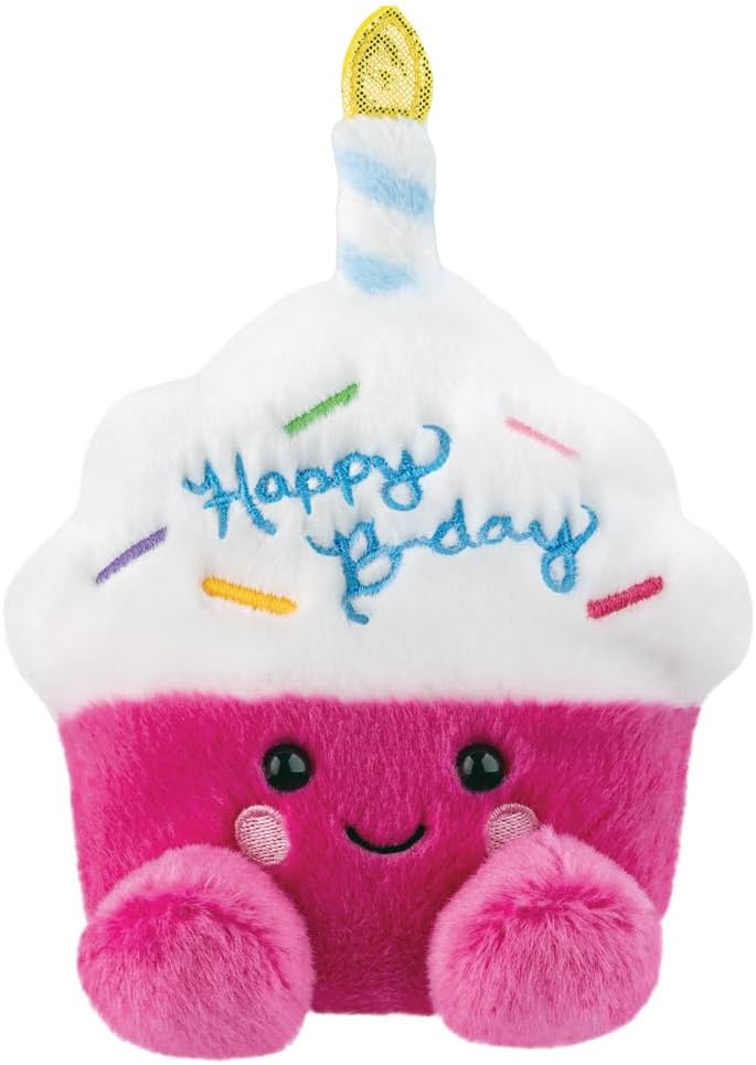 Sparkle Birthday Cupcake Soft Toy