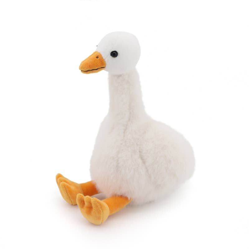 Cream Goose Soft Plush Toy