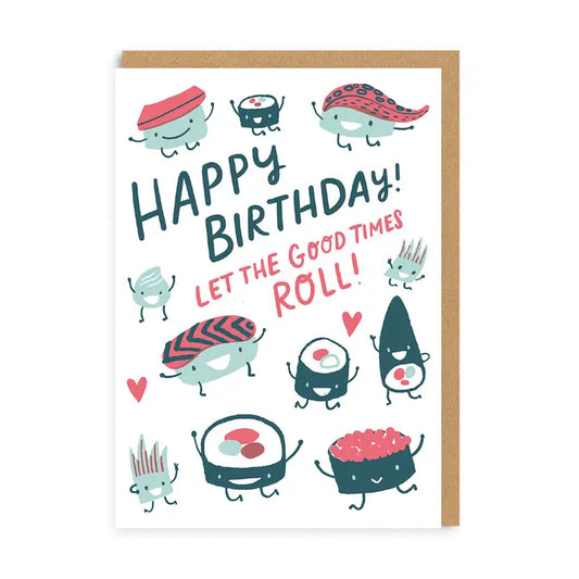 Happy Birthday! Let the Good Times Roll Card - Hello!Lucky