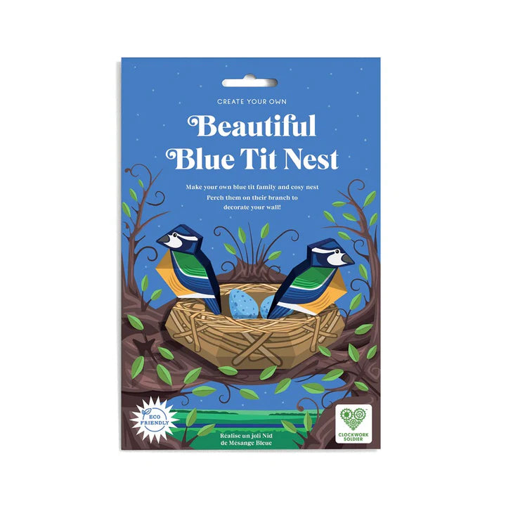 Create Your Own Beautiful Blue Tit Nest - Clockwork Soldier