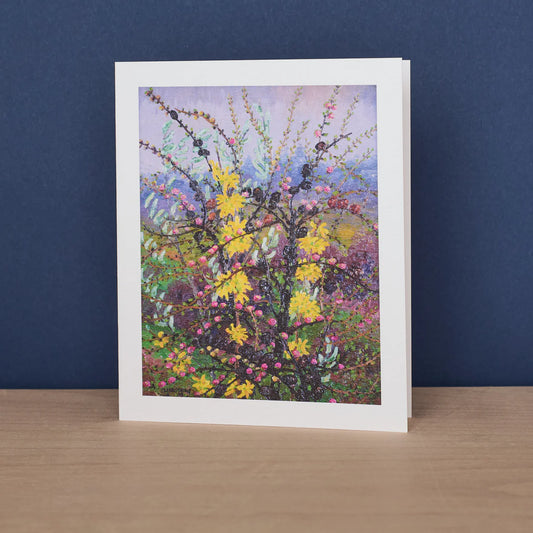 Shrubs Greeting Card - Cedric Morris