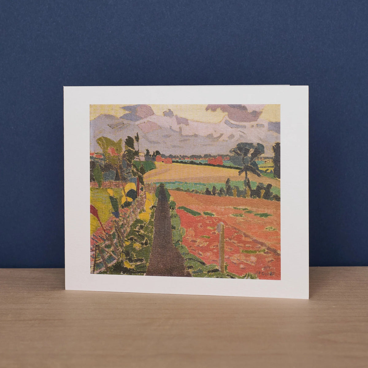 The Cinder Path Greetings Card - Spencer Frederick Gore
