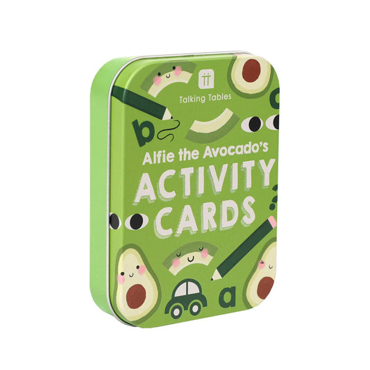 Alfie the Avocado's Activity Cards - Fun in a Tin