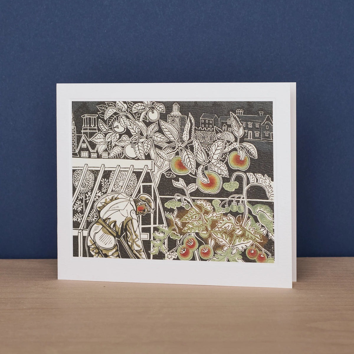 Autumn 1950 Greetings Card - Edward Bawden