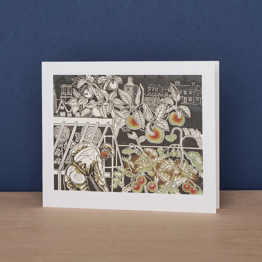 Autumn 1950 Greetings Card - Edward Bawden