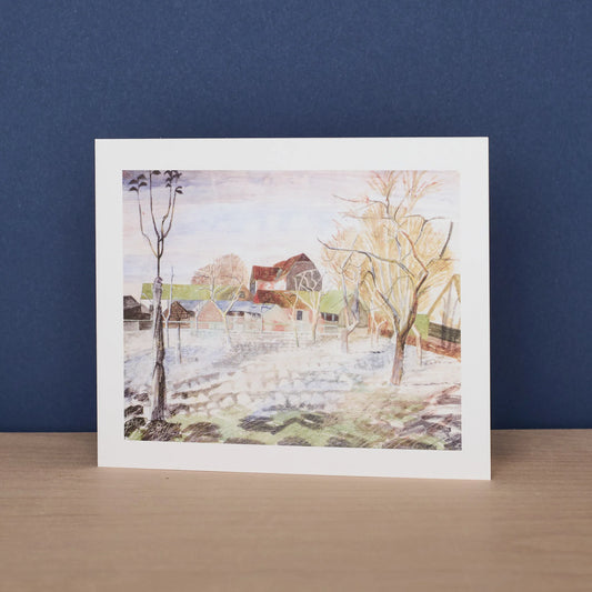 January 10am Greeting Card - Edward Bawden