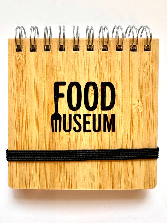 Food Museum Bamboo Notepad