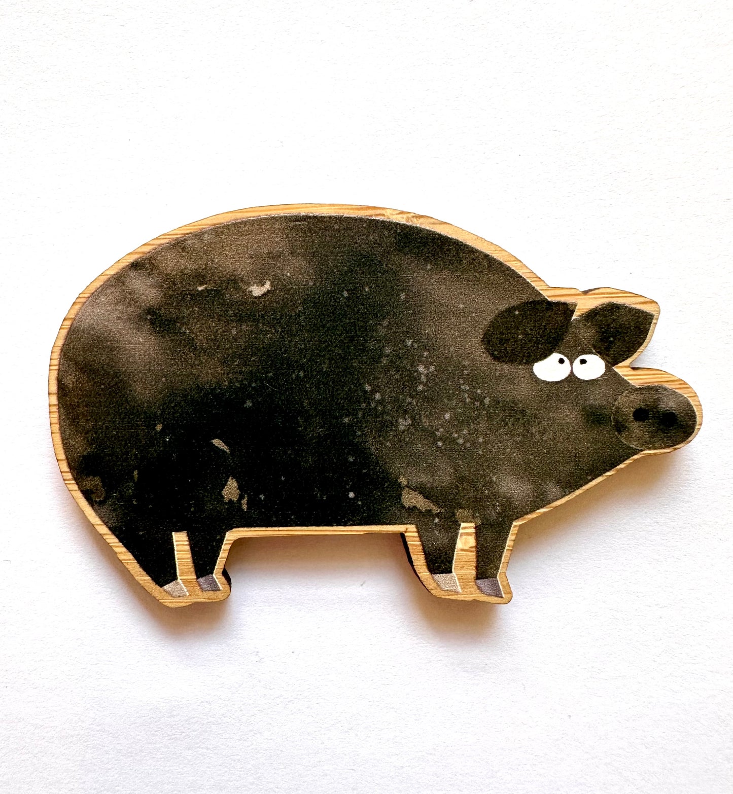 Bamboo Fridge Magnet