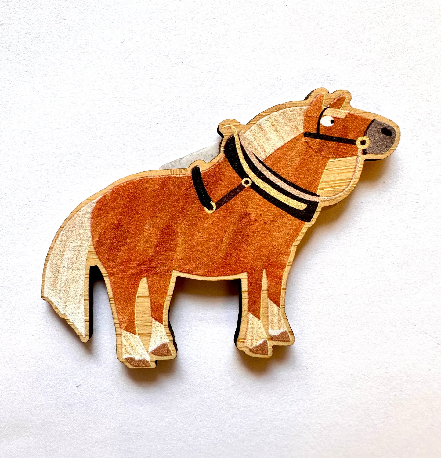 Bamboo Fridge Magnet