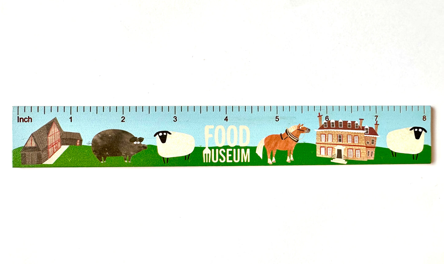 Food Museum Bamboo Ruler