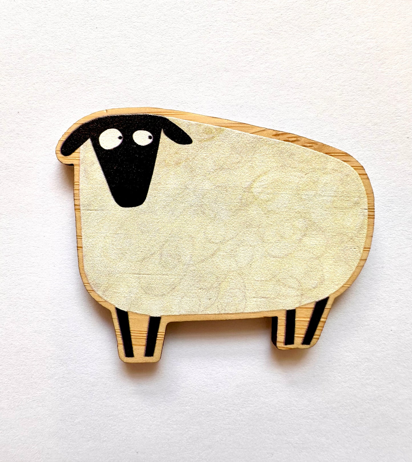 Bamboo Fridge Magnet