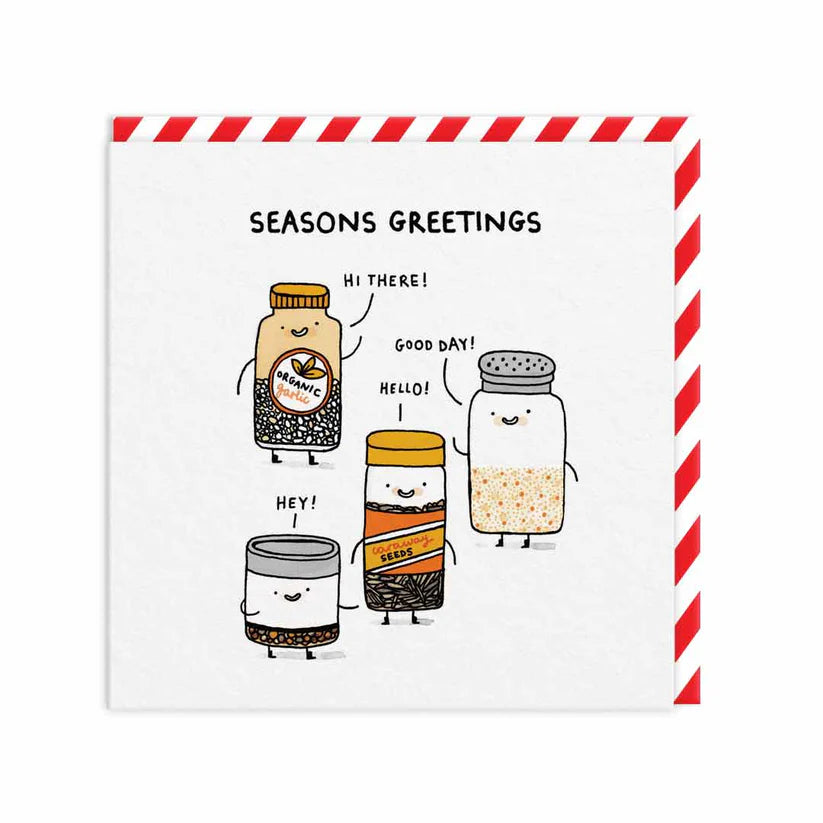 Seasons Greetings Card - Gemma Correll