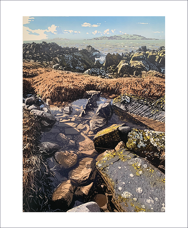 Choppy Seas Greeting Card - Joshua Miles