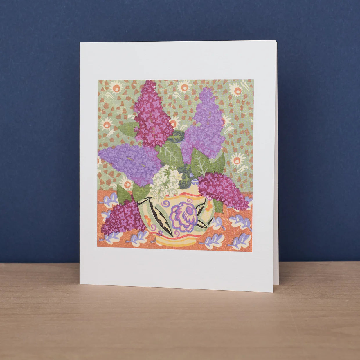 Lilac Greeting Card - Matt Underwood