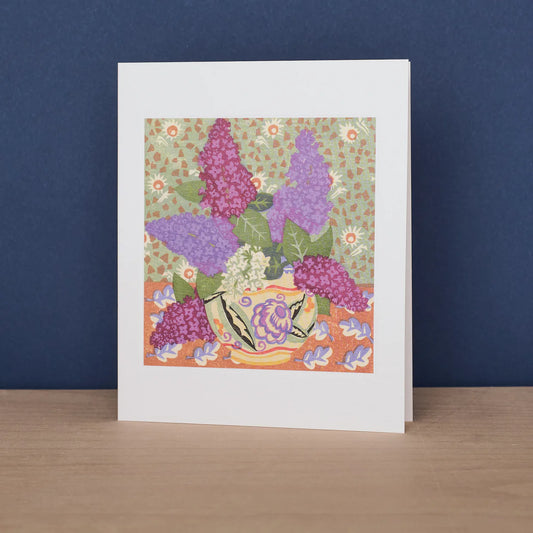 Lilac Greeting Card - Matt Underwood