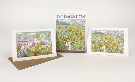 10 Notecards Using Original Prints by Angie Lewin