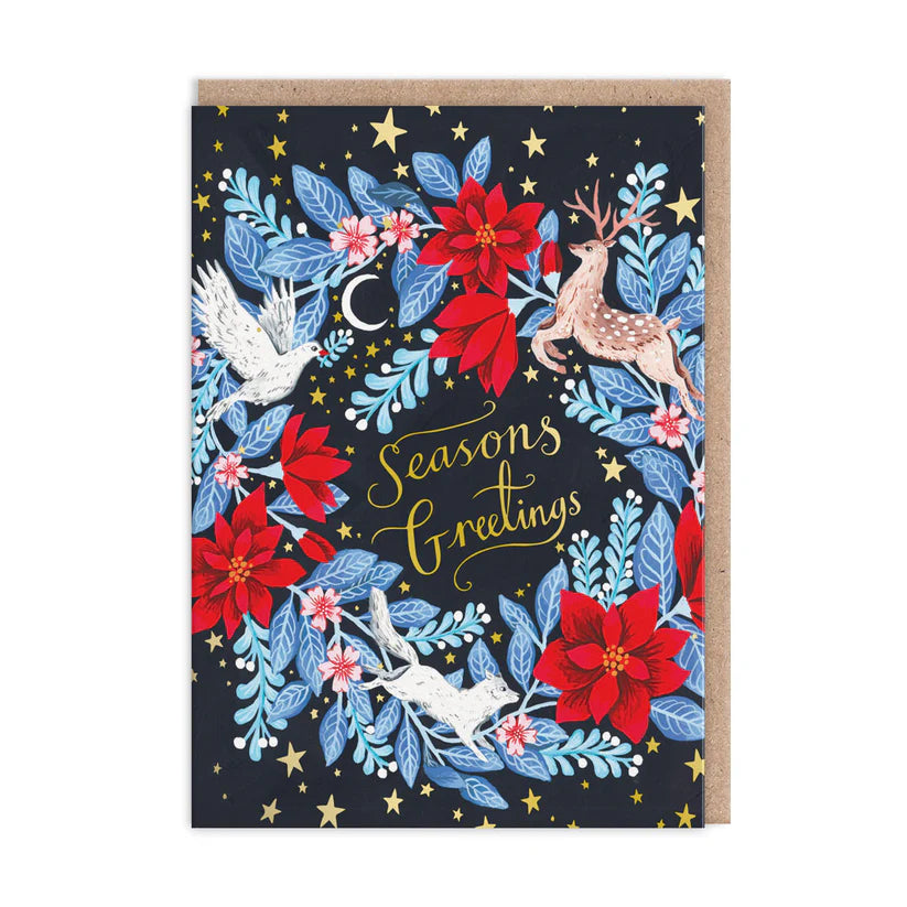 Seasons Greetings Card - Papio Press