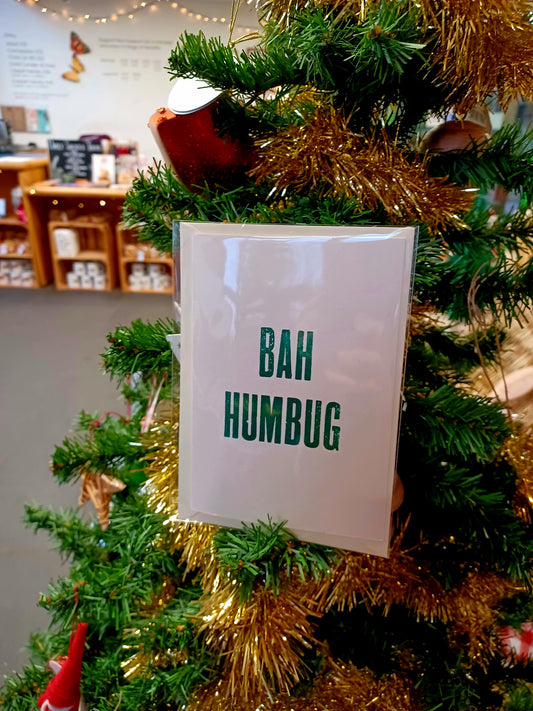 BAH HUMBUG Card