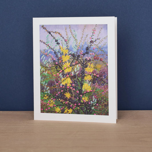 Shrubs Greetings Card - Cedric Morris