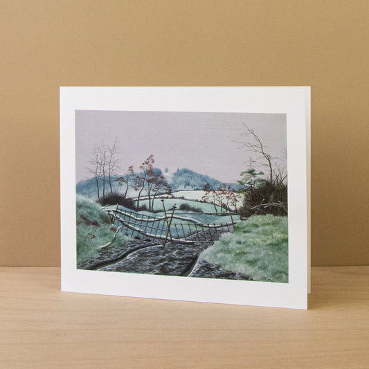 Snowfall Greeting Card - Tristram Hillier