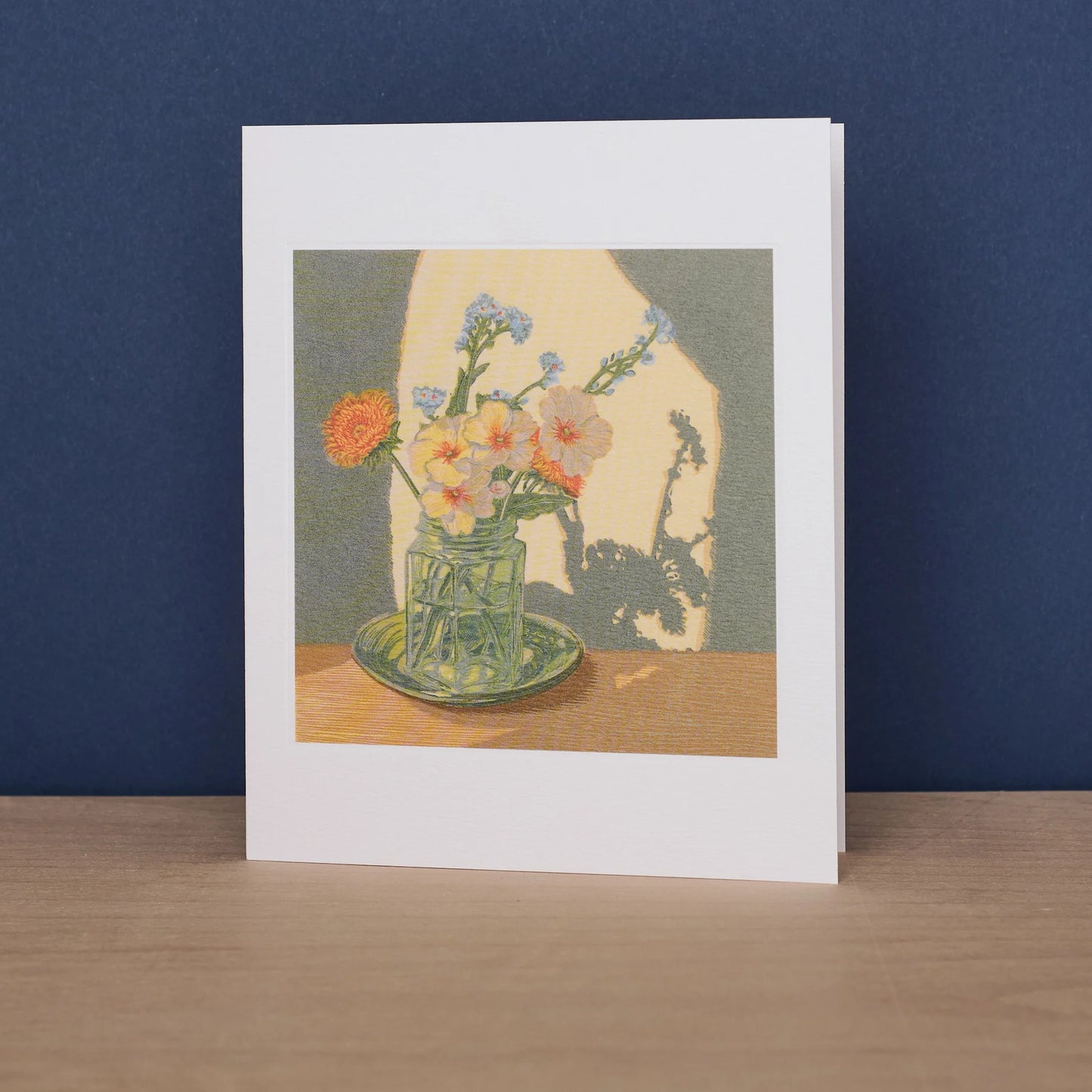 Dandelion and Primrose Greeting Card - Vanessa Lubach