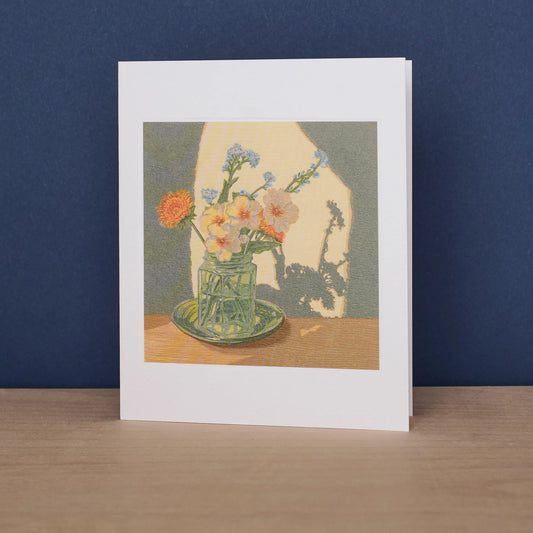 Dandelion and Primrose Greeting Card - Vanessa Lubach