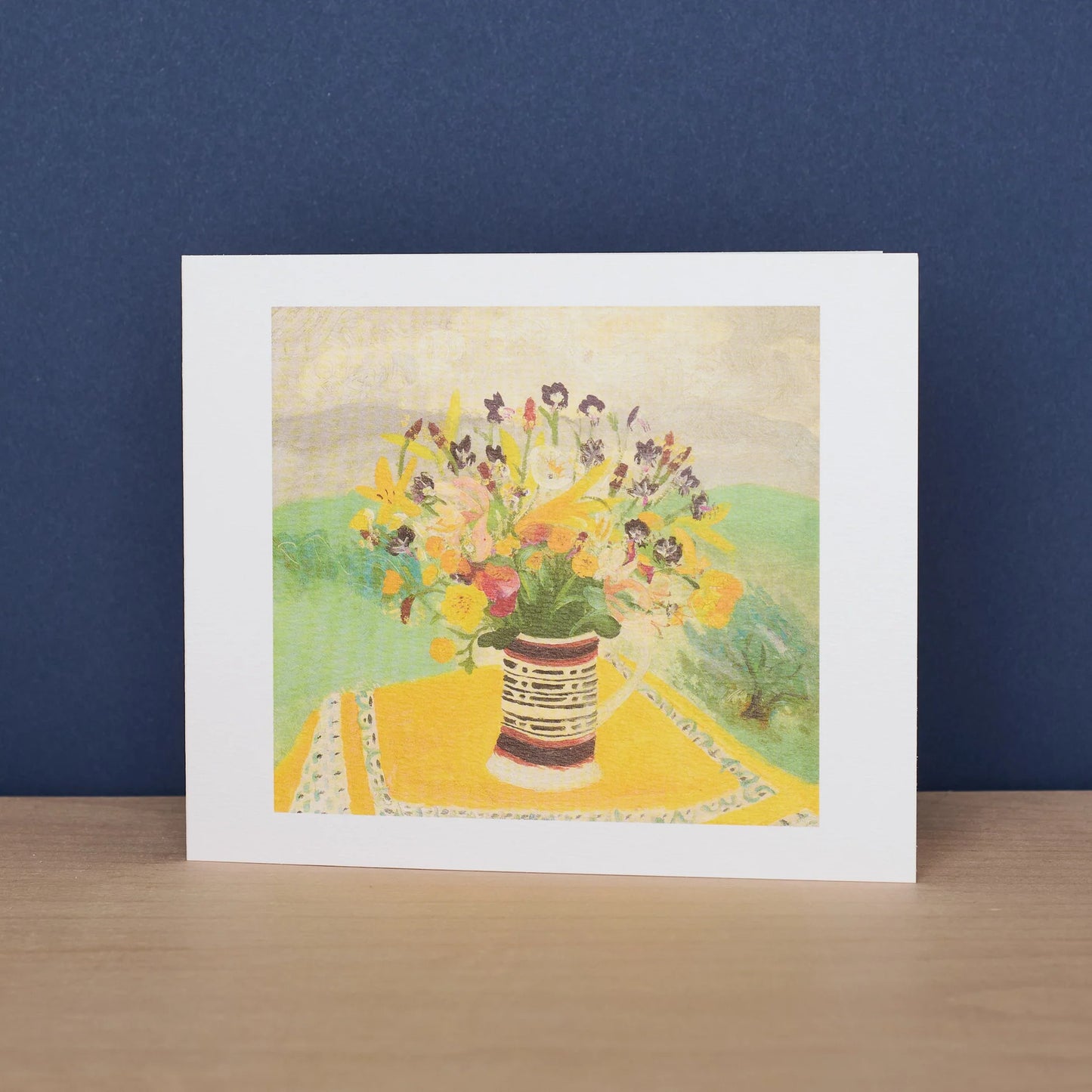Cumberland Flowers Greeting Card - Winifred Nicholson