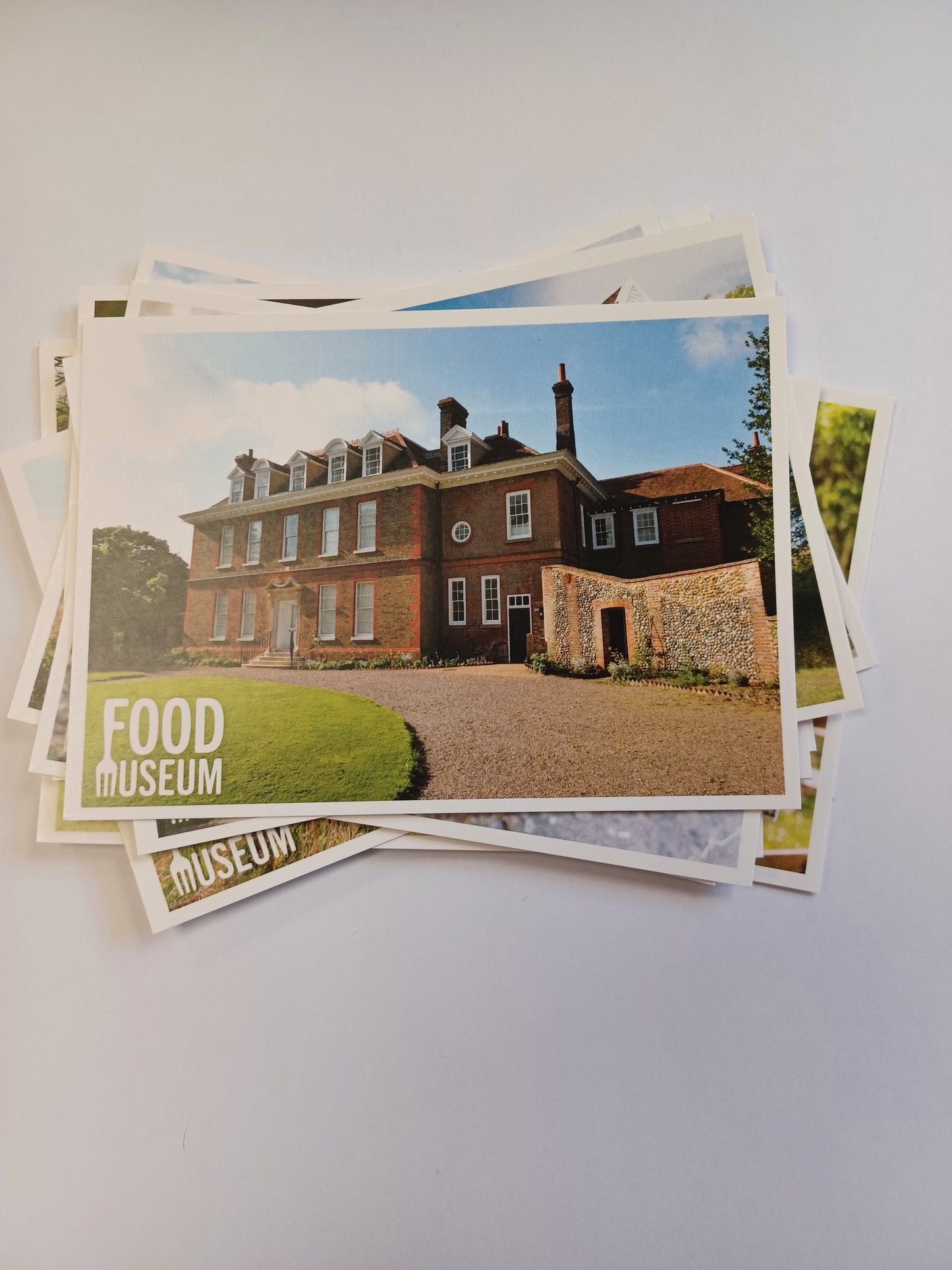 Assorted Food Museum Postcard