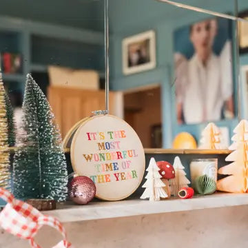 It's the Most Wonderful Time of the Year Cross Stitch Kit