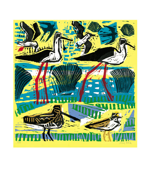 Catalunyan Lagoon, March Greeting Card - Greg Poole